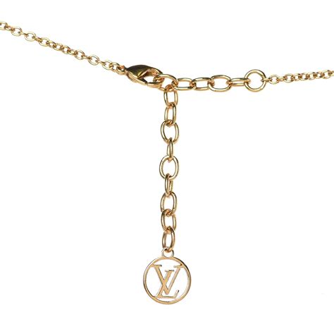 louis vuitton lv necklace|louis vuitton necklace silver.